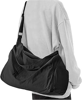 - Small Gym Bag with Shoe Compartment, Workout Sport Duffle Bag for Women Travel, Waterproof Shoulder Overnight Bags Lightweight Carry on Tote Bags for Swim, Yoga, Dance