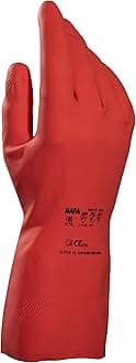 Vital 180 Nitrile & Natural Rubber Blend Reusable Reusable Cleaning Gloves, Red Size 6 (XS) (1 Pair)