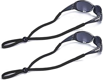 SHINKODA Adjustable Glasses Strap for Adults and Kids | 2-Pack Eyewear Retainer Cord for Reading, Safety, Sports & Sunglasses