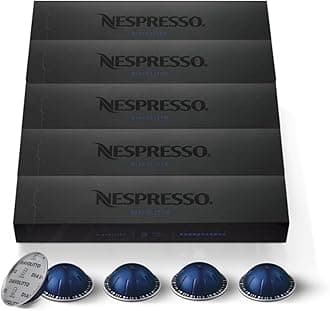 Capsules Vertuo, Diavolitto, Dark Roast Espresso, 50-Count Espresso Pods, Brews 1.35oz.