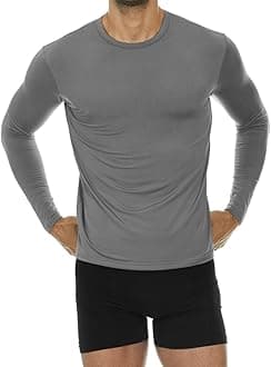 Thermajohn Thermal Shirts for Men Long Sleeve Thermal Compression Shirts for Men Base Layer Cold Weather