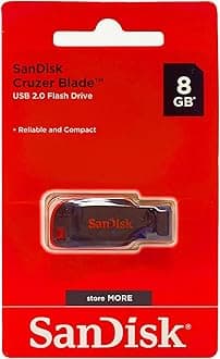 SanDisk Cruzer Blade USB Flash Drive 8GB
