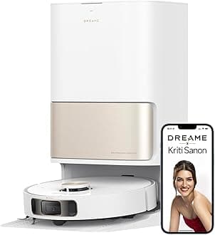 L10S Pro Ultra Robotic Vacuum Cleaner, Heat Robot with Mop, Mop Extend, 7000Pa Suction, Auto Care and Maintenance, 58 Hot Water Self-Cleaning, Obstacle Avoidance, White, 220 Minutes