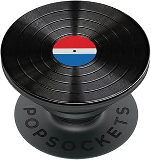 Adhesive Phone Grip, Holder, Phone Stand, Spinner - 45 RPM