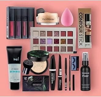 Beauty Makeup Combo Kit For Women & Girls All Products In 1 Box Set Of -10