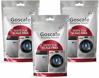 Niceter LG Washing Machine Drum Cleaning Powder Descaling Powder For Top & Front Load LG SACAL-G-O Washing Machines (100G)-Scale Remover & Washing Drum Cleaner For Cleaner,Fresher Laundry (Pack of 3)