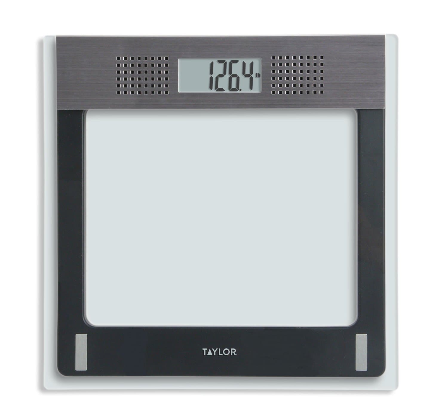 TaylorElectronic Glass Talking Bathroom Scale, 440 Lb. Capacity