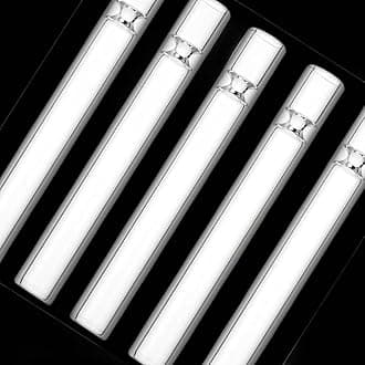 4 Inch Glass Pipe Oil Burner Clear Thick Glass Oil Pipe (5 Pcs)