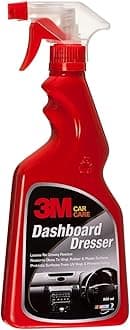 3M Car Dashboard Dresser (500 ml) | Restores Gloss and Shine on Dashboard and Other Plastic Parts | Protection from UV Rays and Fading