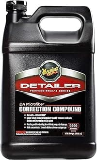 Microfiber Correction Compound - Advanced Polishing Solution for Removing Scratches, Swirls, and Oxidation, Ideal for Professional Detailers and Car Enthusiasts Alike