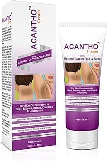 HealNCure Acantho Cream,Say Bye To Nigricans. For Dark Body Parts Like Elbows, Neck Neck, Ankles, Knuckles, Armpits &Thighs - 50G