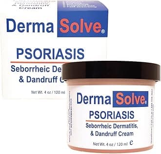 Psoriasis & Seborrheic Dermatitis Treatment Cream - Provides Intense Relief for Itchy, Flakey Skin and Advanced Moisturizing Prevents Future Flare-Ups 4.0 oz