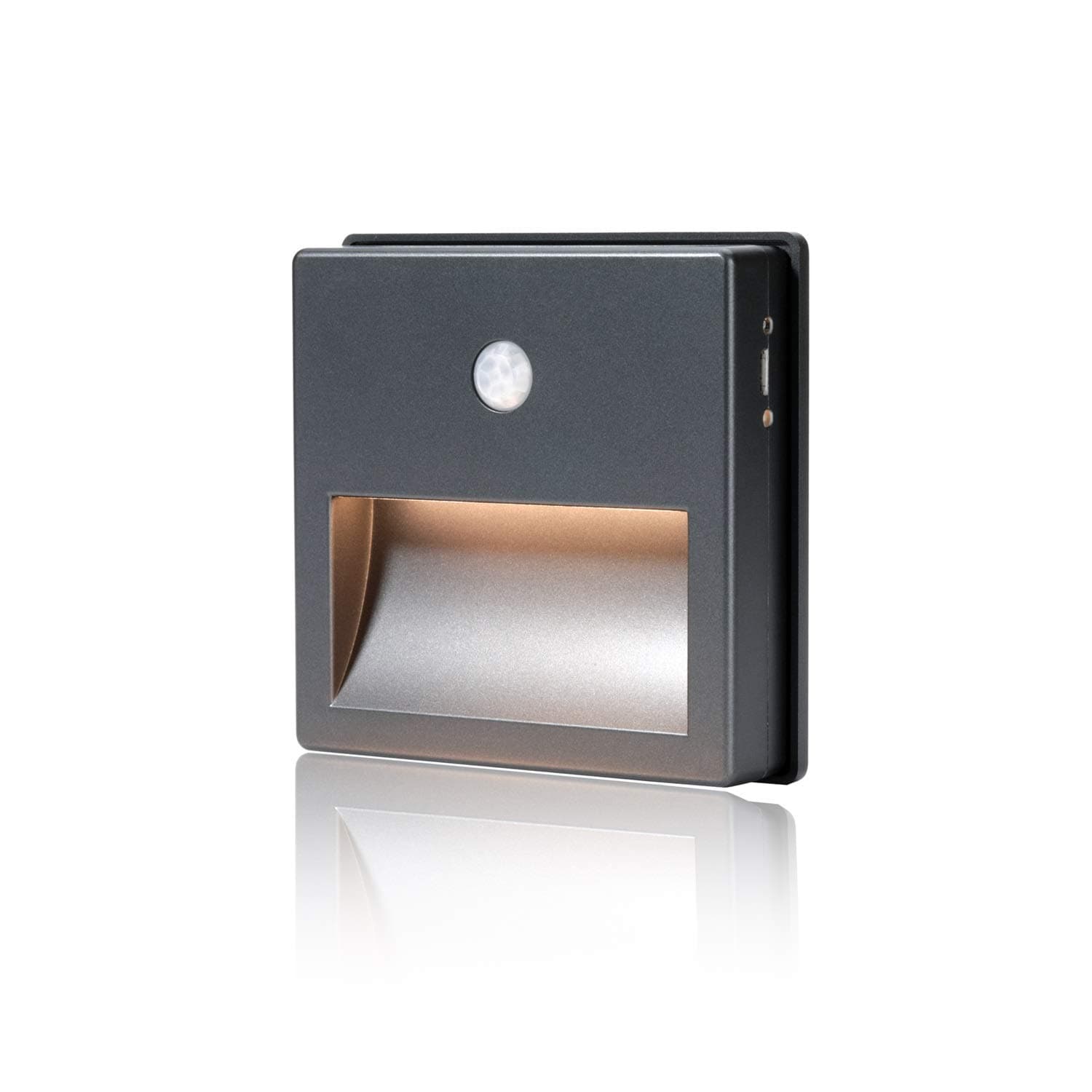 Motion Sensor Light, Rechargeable Battery Powered LED Night Light Stick Anywhere with Motion Sensor And Dusk to Dawn Sensor Warm White For Bedroom, Stairs, Hallway, Bedroom, Kitchen, Toilet by Boxlood