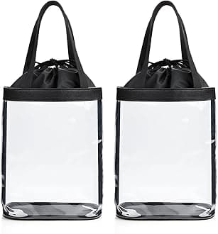 透明 トイレタリーバッグ TSA承認 旅行用 トイレタリーバッグ 旅行 防水 メイクアップ コスメティックバッグ 女性用 男性用 機内持ち込み 空港 航空会社適合バッグ, ブラック, 2pcs, スタイル