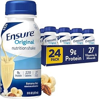 Original Banana Nut Nutrition Shake | Meal Replacement Shake | 24 Pack