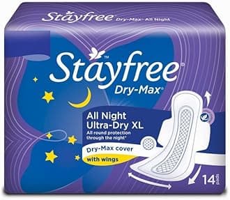 Dry Max All Night Sanitary napkins (14 Count)