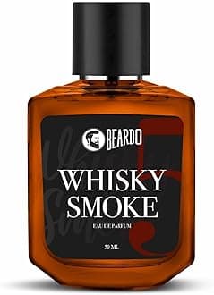 BEARDO Whisky Smoke Perfume for Men Spicy,Woody-Oudh Scent Eau De Parfum Long Lasting Mens Perfume Best Date Night Fragrance Body Spray Valentines day gift for husband Gift 50 ml (Pack of 1)