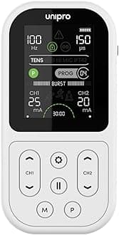 TensCare Unipro | 4-in-1 Rehabilitation Device for Professional Use | TENS, EMS, IFT & Microcurrent | Professional-Grade Muscle Strengthening & Physiotherapy | 70 Programs