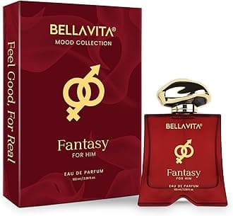 Mood Collection Fantasy | Long Lasting Eau De Parfum 100ml Perfume for Man | with Apple, Cinnamon, Musk and Vanilla |Fruity & Spicy Premium Fragrance for Men