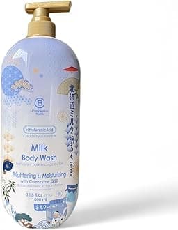 Milk Body Wash With Hyaluronic Acid & Q10, Nourishing, 33.8Fl.Oz, Complexion Boutik