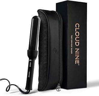 The Waving Wand | Variable Temperature Control Mineral Infused Ceramic Barrel | 360° Swivel Cord