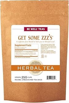 The Republic of Tea, Get Some Zzz’s – No. 5 Herb Tea for Rest, No Caffeine, 250 Tea Bags