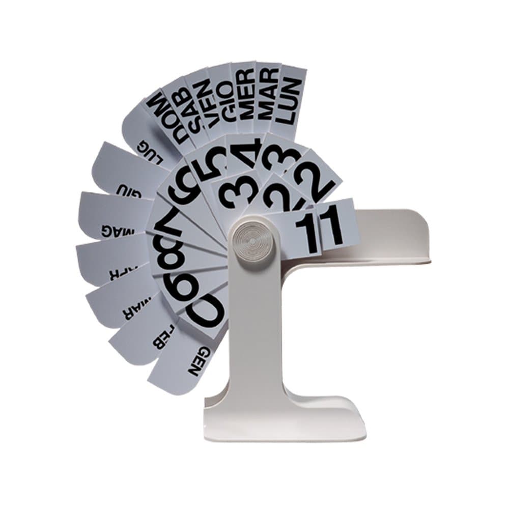 Timor Perpetual Calendar - White