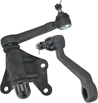 TRQ Front Steering Kit Idler Arm & Bracket Assembly Pitman Arm Compatible with 1986-1991 Toyota 4Runner 1986-1995 Pickup