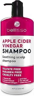 Apple Cider Vinegar Shampoo - Sulfate Paraben and Silicon Free