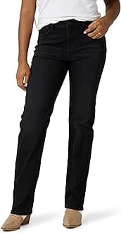 Wrangler Women's High Rise True Straight Fit Jeans
