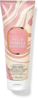 Bath & Body Works Ultimate Hydration Body Cream For Women 8 Fl Oz 1- Pack (8 Ounce (Pack of 1), Fresh Vanilla Blossoms)