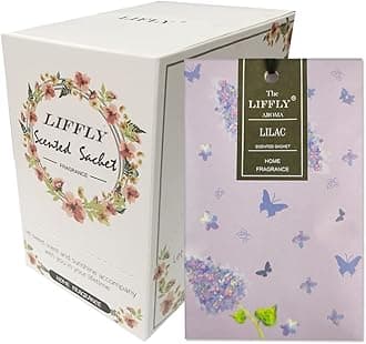 14 Packs Lilac Scented Sachets Bag for Drawers and Closets