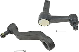 TRQ Front Driver & Passenger Side Steering Kit Idler Arm & Bracket Assembly Pitman Arm Compatible with 1994-1999 Dodge Ram 1500 Ram 2500
