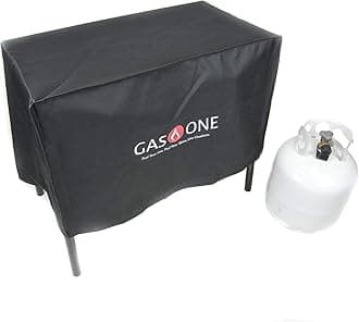 GASONE GAS ONE Two Burner Patio Cover Weather & Dust Resistance Cover for Majority of Double Burners