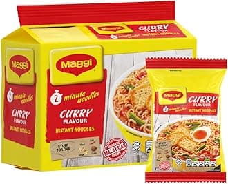 Curry Flavour Instant Noodles Multipack 5 x 79g