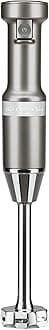 KitchenAid Variable Speed Corded Hand Blender KHBV53, Contour Silver