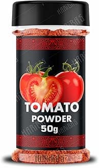 HARIBAS Dry Tomato Powder Organic 50 Gram-Tamatar In Pantry-50 Gram (Tamatar Powder/Tomato Powder) Flavourfull For Cooking, Natural Immunity Booster