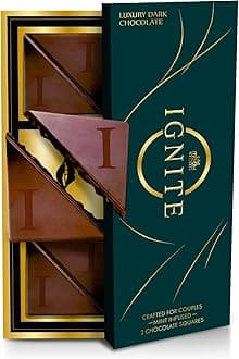 Ignite Mint Chocolate Bars – Premium Mint-Infused 80% Dark Chocolate for a Bold, Refreshing Flavor, Gluten-Free, and Made with Selected Ingredients for Pure Indulgence, Ideal for Sharing, Pack of 1
