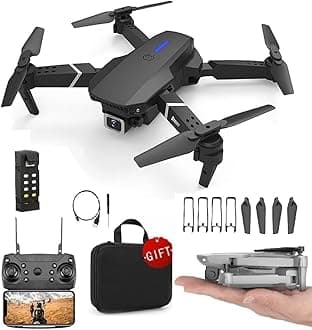 Handheld Drone-With-4K-Camera-Wifi-Fpv-1080P-Hd-Dual-Foldable-Rc-Quadcopter-Altitude-Hold-Headless-Mode-Hight-Hold-Color-Quadcopter (Multi)