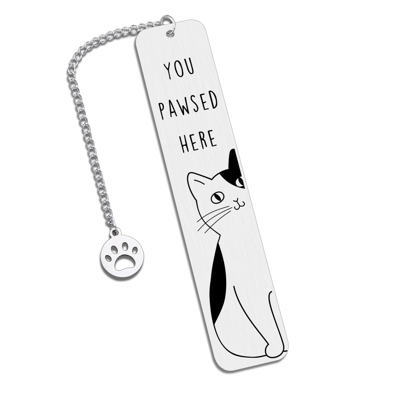 Cat Gifts for Women, Cute Bookmarks for Women Girl Boy, Bookish Gift, Cat Lover Gifts for Woman Men Readers, Christmas Bookmarks, Reading Accessories, Birthday Gift for Book Lovers, Stocking Stuffers
