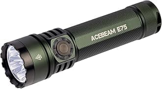ACEBEAM E75 4500 High Lumens Flashlight with Magnetic Base, Super Bright LED Flashlight Rechargeable, IPX8 Water-Resistant Tactical EDC Flash Light, 26 Days Super Long Lasting for Camping,Everyday Use
