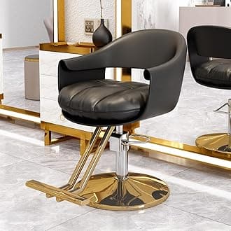 Salon Chair - Heavy Duty Hydraulic Pump, 360° Swivel, Adjustable Spa Beauty Equipment for Hairdresser and Barber Use