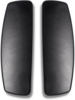 Maktune Office Chair Arm Rest Replacement Adjustable Handle with Plastic Pad, Includes 4 Screws, Compatible with Rolling and Revolving Chairs Durable Spare Parts, Accessories