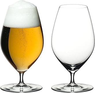 Veritas Beer Glasses (Set of 2), Clear