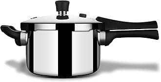Stahl Xpress Cooker Triply Pressure Cooker Broad 3 L, Induction Cooker, Outer Lid Pressure Cooker, 5 Years Warranty