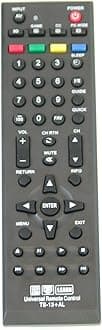 New Toshiba Universal Remote Control for All Toshiba BRAND TV Smart TV - 1 Year Warranty TS-13 AL