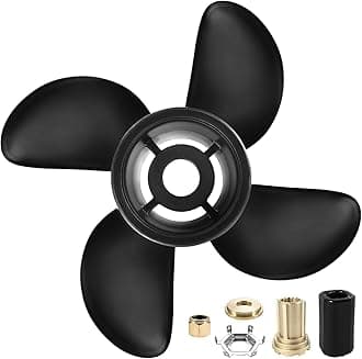 VIF Jason Marine OEM Upgrade Boat Propeller for Mercruiser Alpha One/Bravo One & Mercury Outboard Engines 135-300HP, 3 & 4 Blades, 15 Spline Tooth,RH