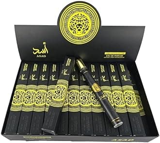 1 pcs Arabic Perfume Collection 35ml Spray | Yara, Amearat, Qahwa, Khamrah, Amethyst, Sublime Long-Lasting Fragrance for Men & Women (Asad)