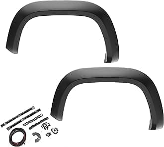 Bushwacker 20087-02 Extend-A-Fender Style Front Fender Flares, 2 Piece