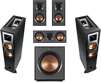 Reference R-26FA 5.1 Home Theater Pack, Brushed Black Polymer Veneer